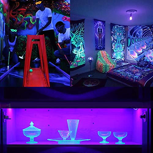 4 Pezzi 10W Lampadine UV LED, Lampada di Luce