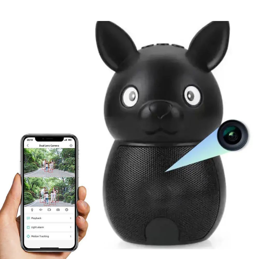 TECHNOVIEW 4k WiFi Camera Bluetooth Speaker Full HD WiFi Camera Audio Video Recording 32GB Inbuilt Memory - Security Camera - BT Speakera Camera-image-30