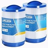 6473-157 Hot Tub Filter Replacement with Removable Handle, 40 Sq Ft Top Filter – Compatible with Jacuzzi J-415/J-425/J-495 2012+, J-435/J-445/J-465/J-470/J-475/J-480/J-485 2013+, J-500 2015+, 2-Pack