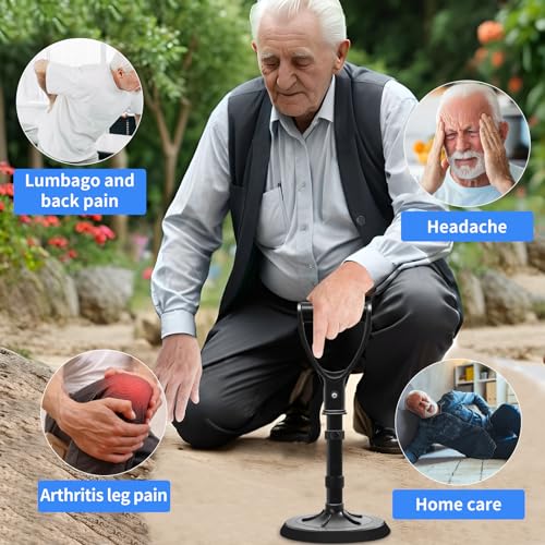 Upgraded Portable Standing Aid with Integrated Reinforced Fixation Buttons and Oversized 7" Base, an Adjustable Standing and Daily Living aid Designed for Seniors - Image 4