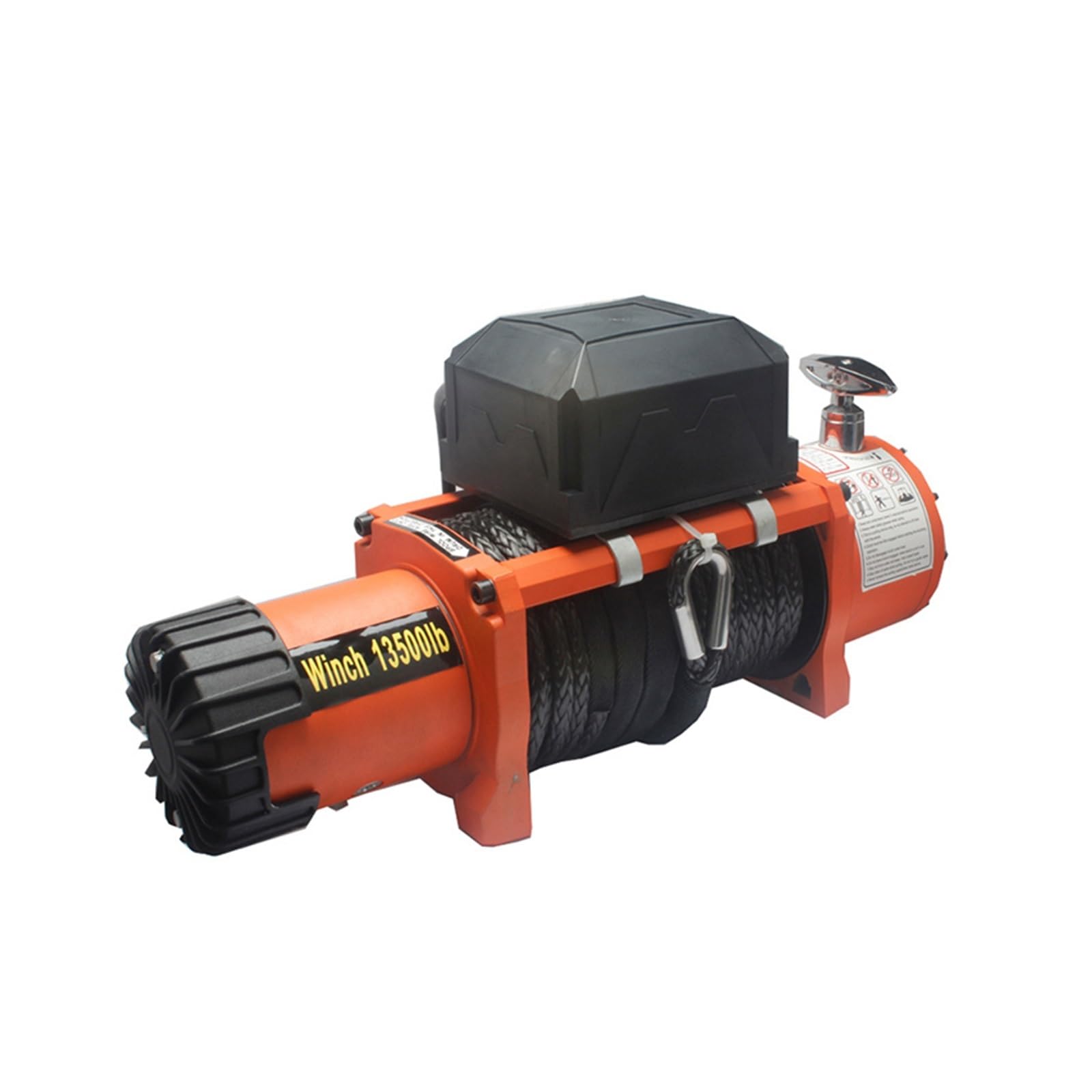 12V 24V 13500lbs Veicolo Fuoristrada Modifica Salvataggio Verricello Elettrico Di Autosalvataggio Piccola Gru 24m Paranco Elettrico Telecomandato Verricello