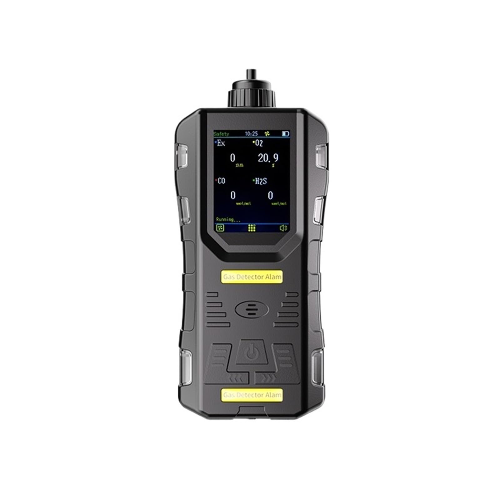 JVDDI Flammable Toxic Confined Space Hydrogen Chloride Combustible Portable 4 in 1 Gas Detector