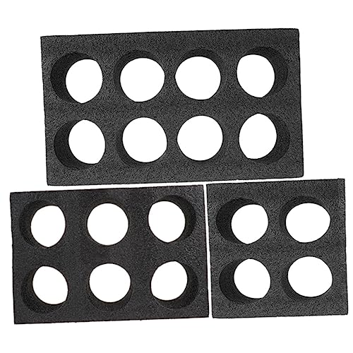 STOBAZA 3Pcs Cold Drinks Holder Trays Portable Beverage Packing Racks for Milk Tea Coffee Ice Premium Pearl Material for Stable Placement for Outdoor Use