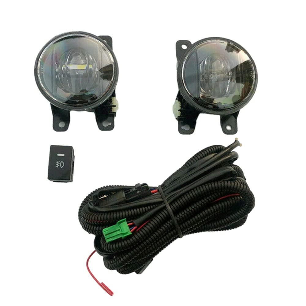 Riloer 2pcs 12V LED auto fendinebbia anteriori, sinistra destra bianco illuminazione fendinebbia sostituzione per H0NDA C-ivic S-edan 2022 2023, impermeabile ad alta luminosità