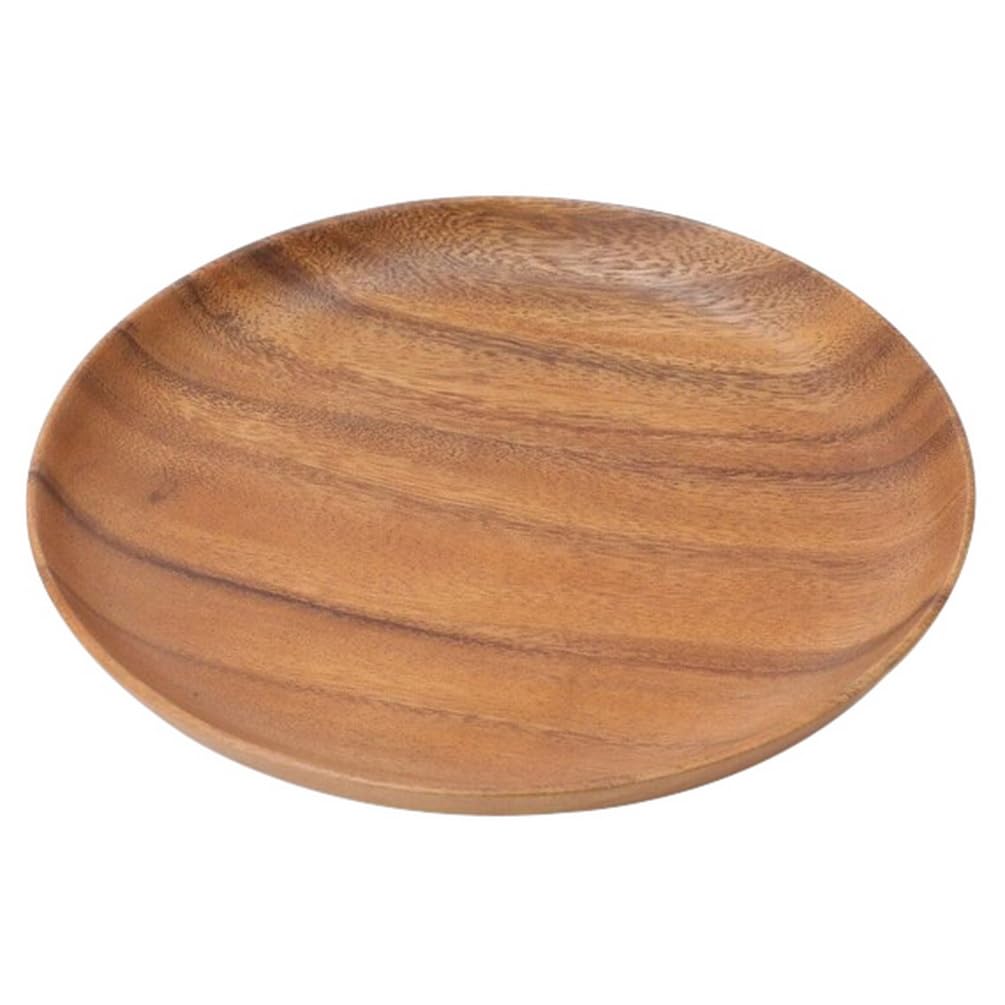 Amazon.co.jp: ニトリ(NITORI) ラウンドプレートG アカシア 25cm