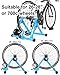 Bike Trainer, Magnetic Bicycle Stationary Stand for Indoor Exercise Riding, 26-29