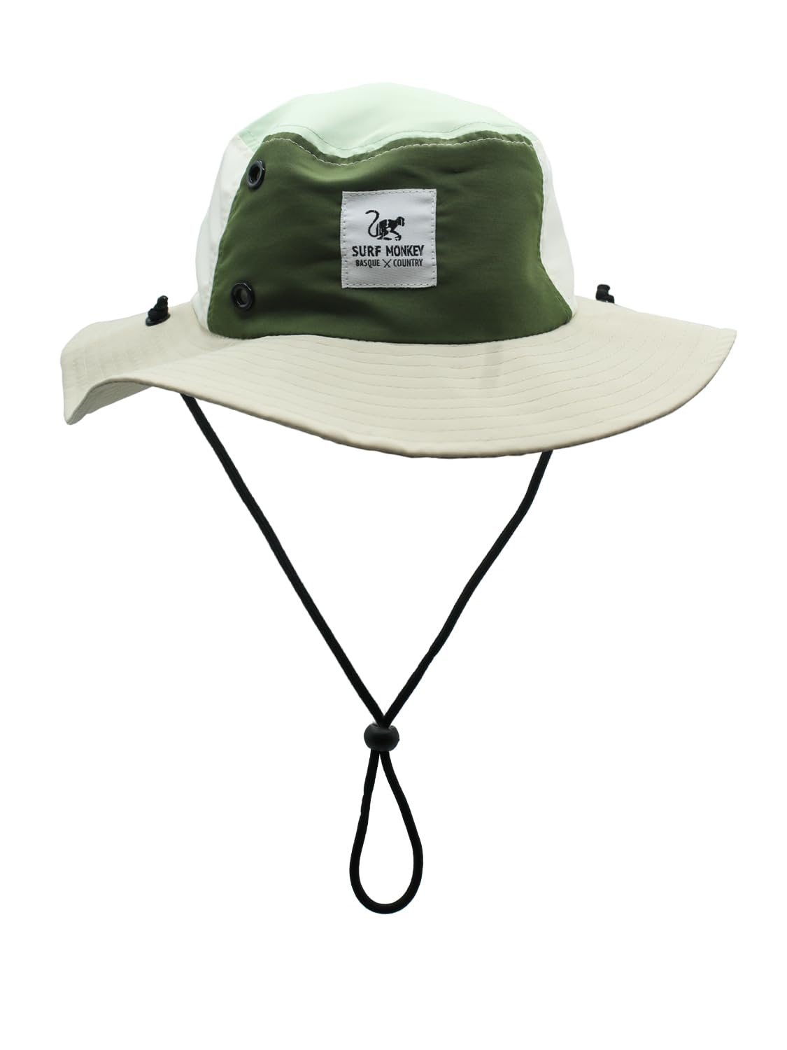 Surf Monkey Boonie Hat Impermeable con Cuerda Hombre/Mujer - Talla única - Poliester Reciclado