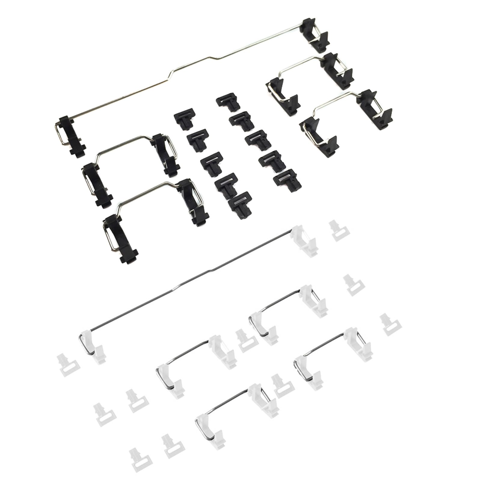 GMBYLBY Mechanical Keyboard MX Switches Big for Key Costar Plate-Mounted Balancing Poles 6.25u 2u Costar Stabilizers