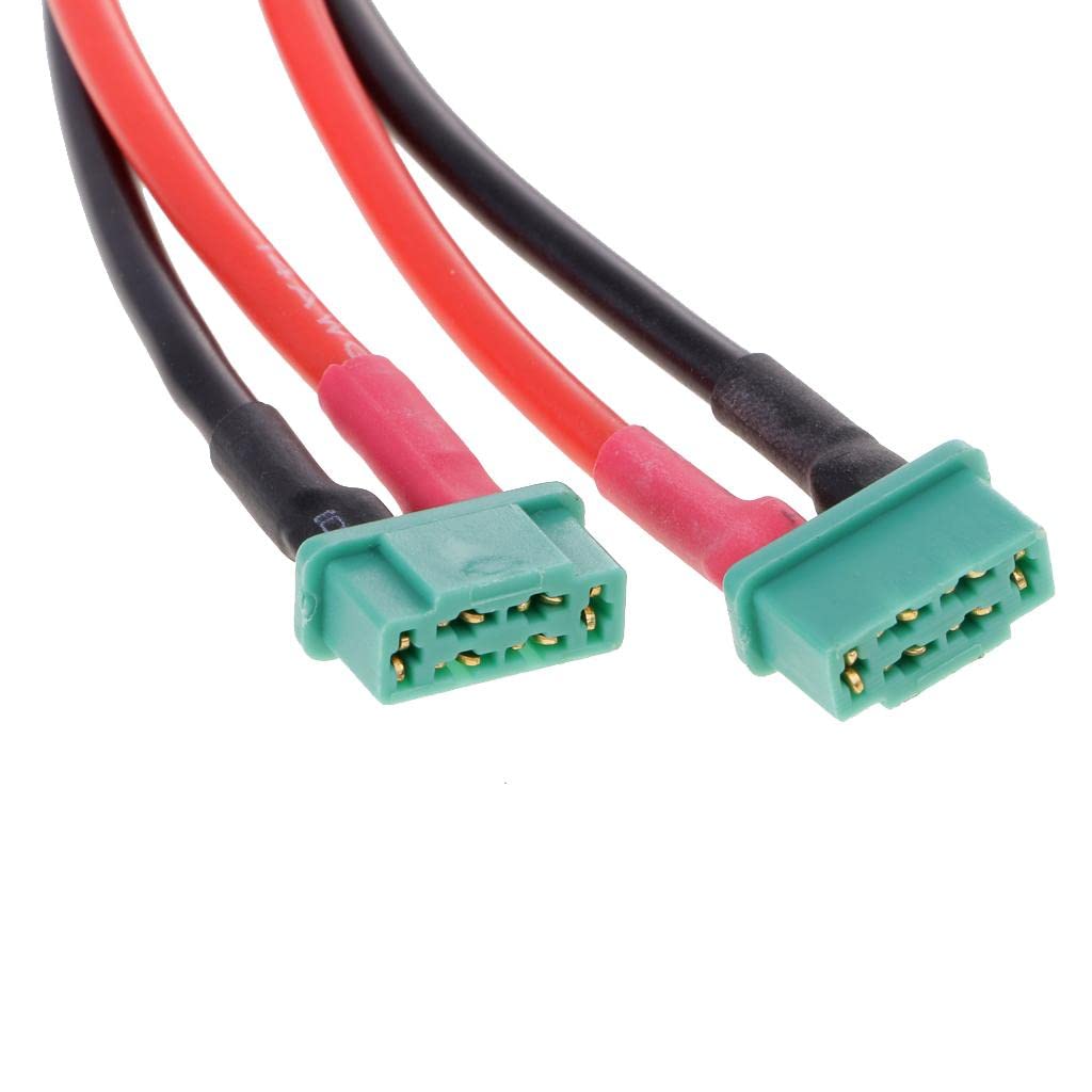 Câble De Connexion T-Plug Mâle 14 AWG – 2 Pièces – Pour Batterie Lipo RC, Silicone Souple