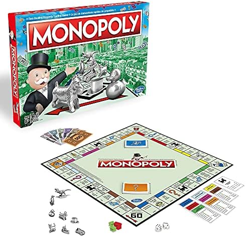 Monopoly Board Game, Family Board Games for Adults and Kids, Family Games, 2 to 6 Players, Strategy Games for Kids,, Ages 8 and Up 2 51XC9PCeYAL. AC