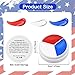 Red White Blue Face Body Paint - USA American Flag 3 Colors Makeup Face Painting Palette for America's Patriotic Events 4th of July, Independence Day, Veterans Day, Halloween, Sports Event