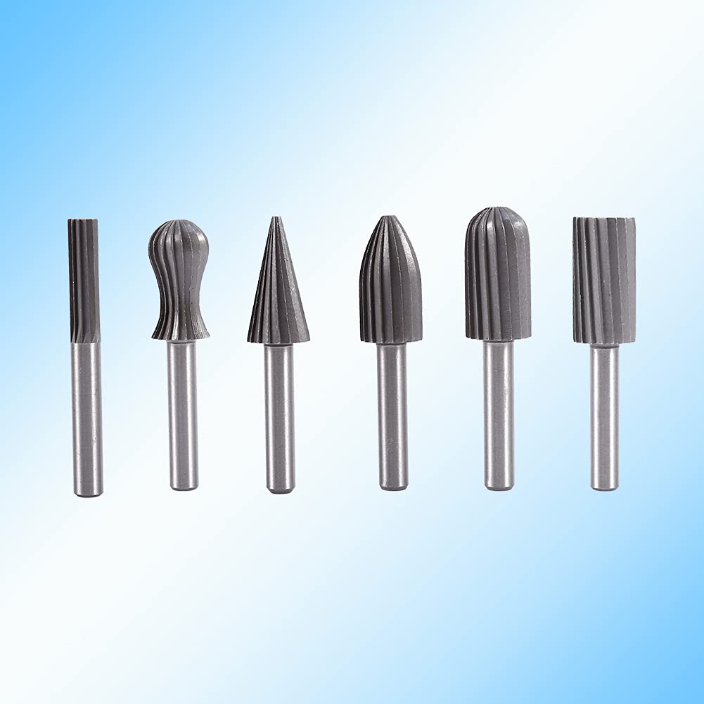Lime Rotative Argentée Haute Vitesse Diamètre 3/4/5/6 Mm Pour Acier Plastique Bois