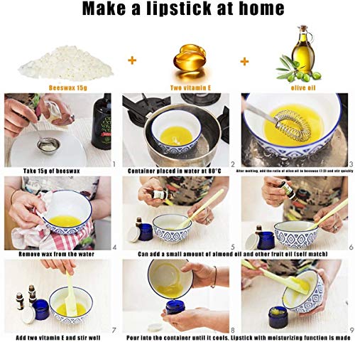 Jheng 2-Lb Pure White Beeswax Pellets-100% Pure #TOP1