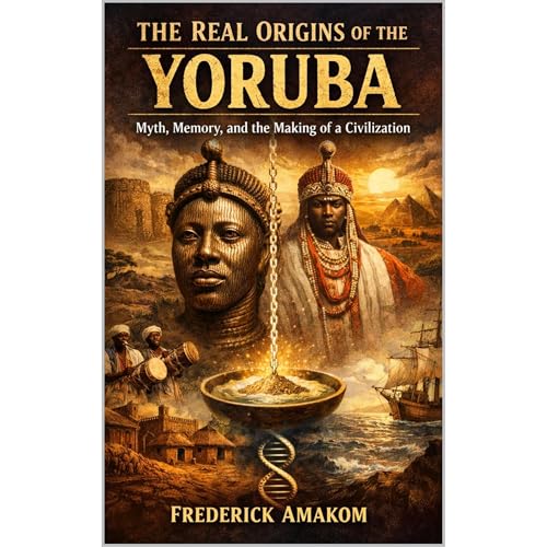 The Real Origins of the Yoruba: Myth, Memory, and the Making of a Civilization Audiolibro Por Frederick Amakom arte de portad