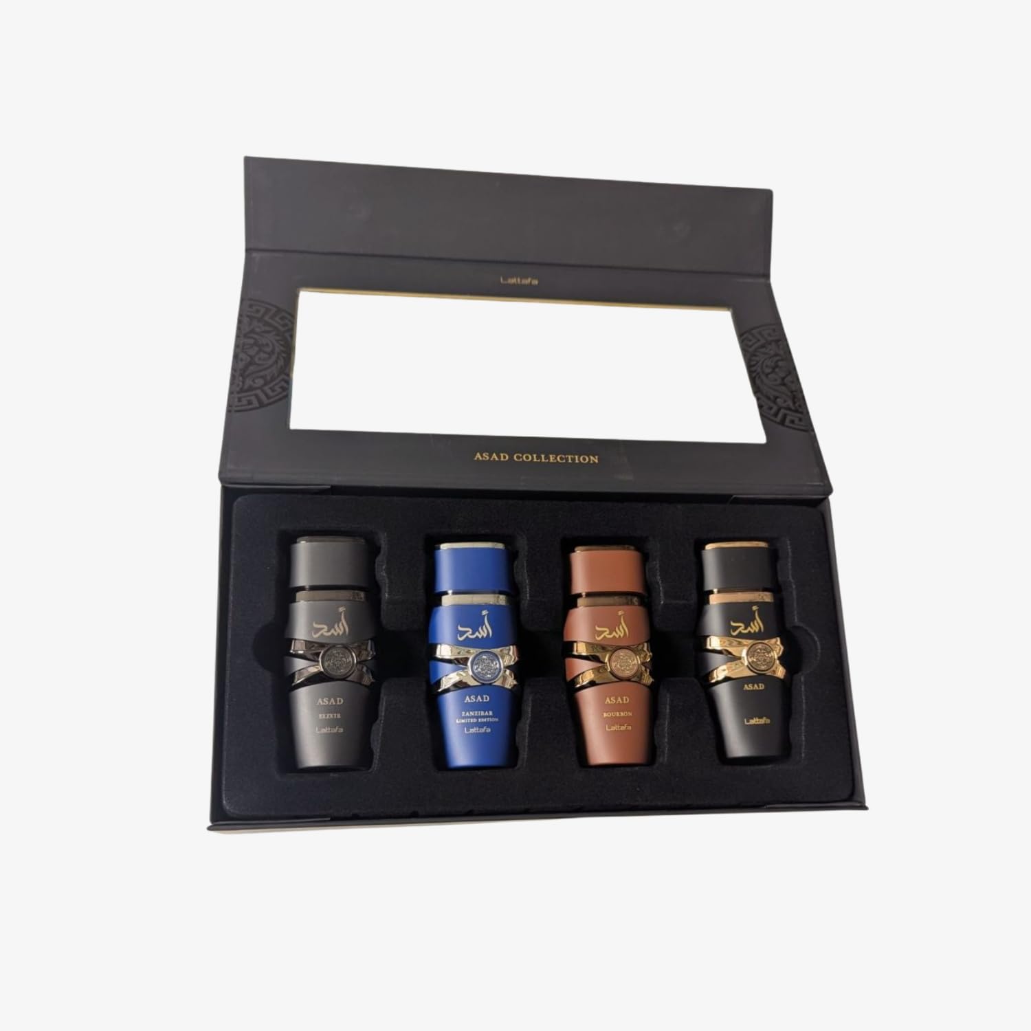 Amazon.com : Lattafa Asad 4-Piece Gift Set 25ml – Men's Oriental