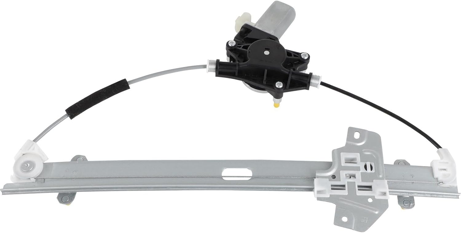 SCITOO 748-447 Power Window Regulator Passenger Side Compatible for 2006-2010 for Dodge Attitude,2006-2011 for Hyundai Accent, Power Window Regulator With Motor