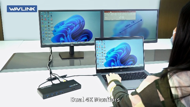 Amazon.com: WAVLINK Universal Displaylink Docking Station Dual