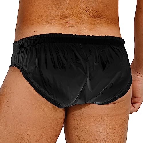 Mens Swimming Briefs Waterproof Swim Underwear Boardshorts Trunks Briefs Shorts Pants2