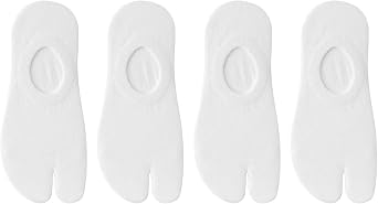 Women's Tabi No Show Socks, Non Slip Flip-Flop Invisible Socks