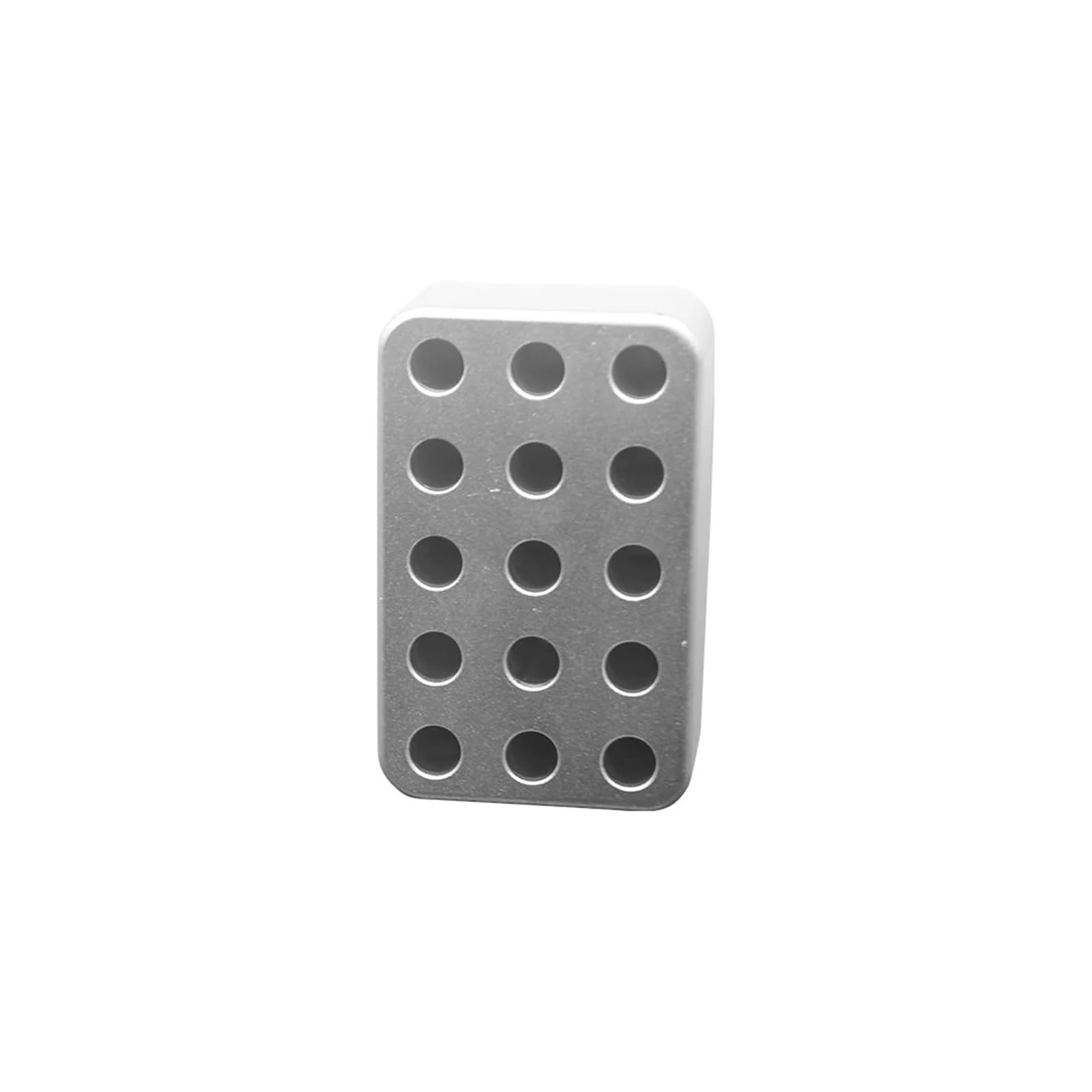 Gradilla Para Tubos De Centrífuga Caja de hielo de aluminio, bloque de tubo centrífugo de 1,5/2ML, termostato de baja temperatura, módulo de congelación multiusos preenfriado