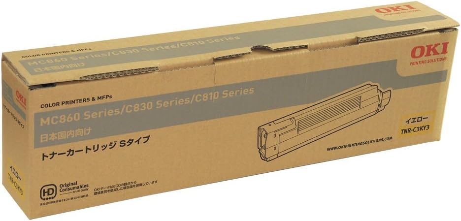 OKI 国内純正トナーカートリッジ TNR-C3KY3 イエローS (T)