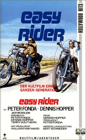 Easy Rider [VHS] : Peter Fonda, Dennis Hopper, Jack Nicholson, Antonio ...
