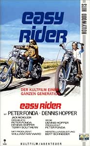 Amazon.com: Easy Rider [VHS] : Peter Fonda, Dennis Hopper, Jack ...