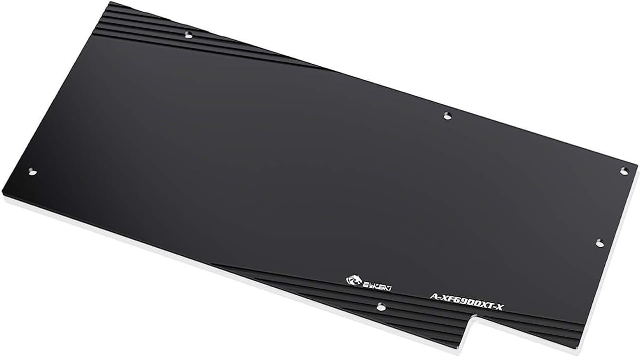 Bykski Full Coverage GPU Water Block and Backplate for XFX RX 6800/6900 XT Overseas Edition (A-XF6900XT-X)