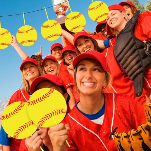 image for AKAIXI Softball Handheld Fans Decorative Fans - 12 PCs Hand held Fans 