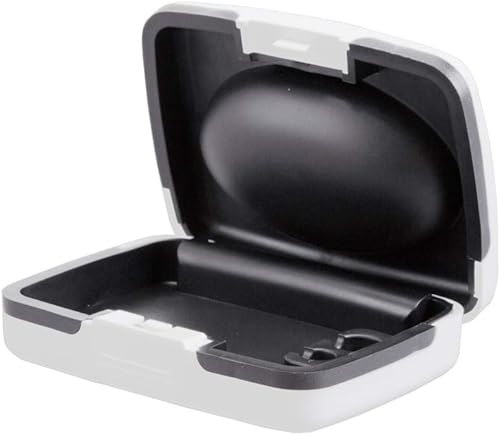 SOUNDLINK Estuche para audífonos Caja de almacenamiento rígida con compartimento para batería para audífonos BTE CIC ITE ITC portátil