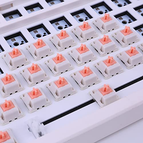 Feker X Holy Panda Switches For Mechanical Keyboard Diy - Linear Keyswitch 3 Pins 50Gf For Mechanical Gaming Keyboards - Pre Lubed (45Pcs, Panda Switches) #TOP5
