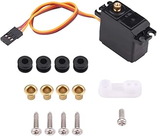 EVTSCAN 2.2kg RC Car Servo Metal Gear Waterproof Servo Remote Control Accessory for 1/16 1/14 1/12 RC Car