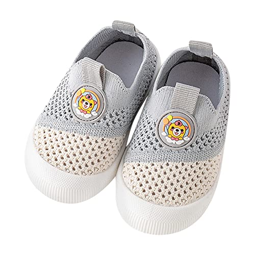 Toddler Girls Boys Sneakers Board Shoes Summer Mesh Breathable Shoes Light Soft Soled Walking Baby Size 3 Shoes Girl