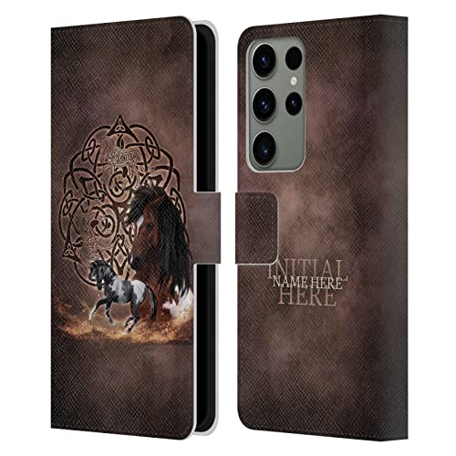 Coque en cuir à portefeuille Brigid Ashwood pour Samsung Galaxy S23 Ultra