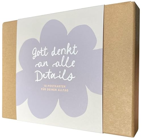 SCM Dios piensa en todos los detalles: 18 tarjetas postales para tu vida diaria