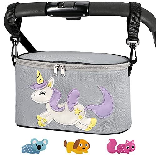 Cambrass Borsa per Passeggino Organizer neonato Crossbody Beige