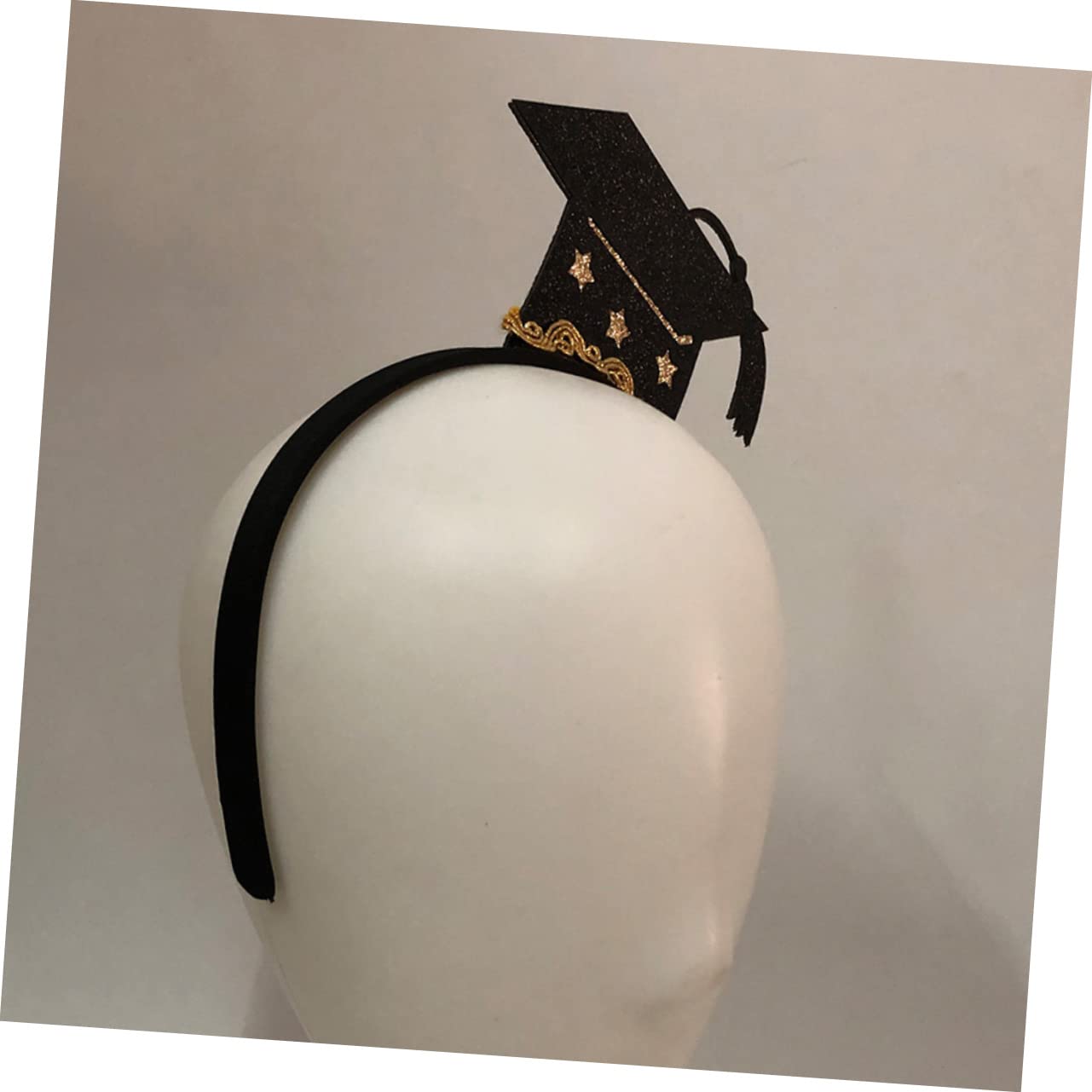 FRCOLOR 3 Set Di Fascia Per Unica Per Laurea Mini Cappello Da Dottore Accessorio Per Glitterato Per Copricapo Da Festa 6 Pezzi * 3