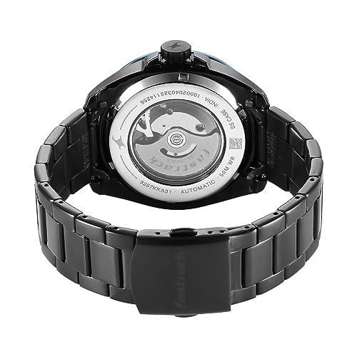 Fastrack Automatic Black Dial Watch NT3297KM02 - Image 5
