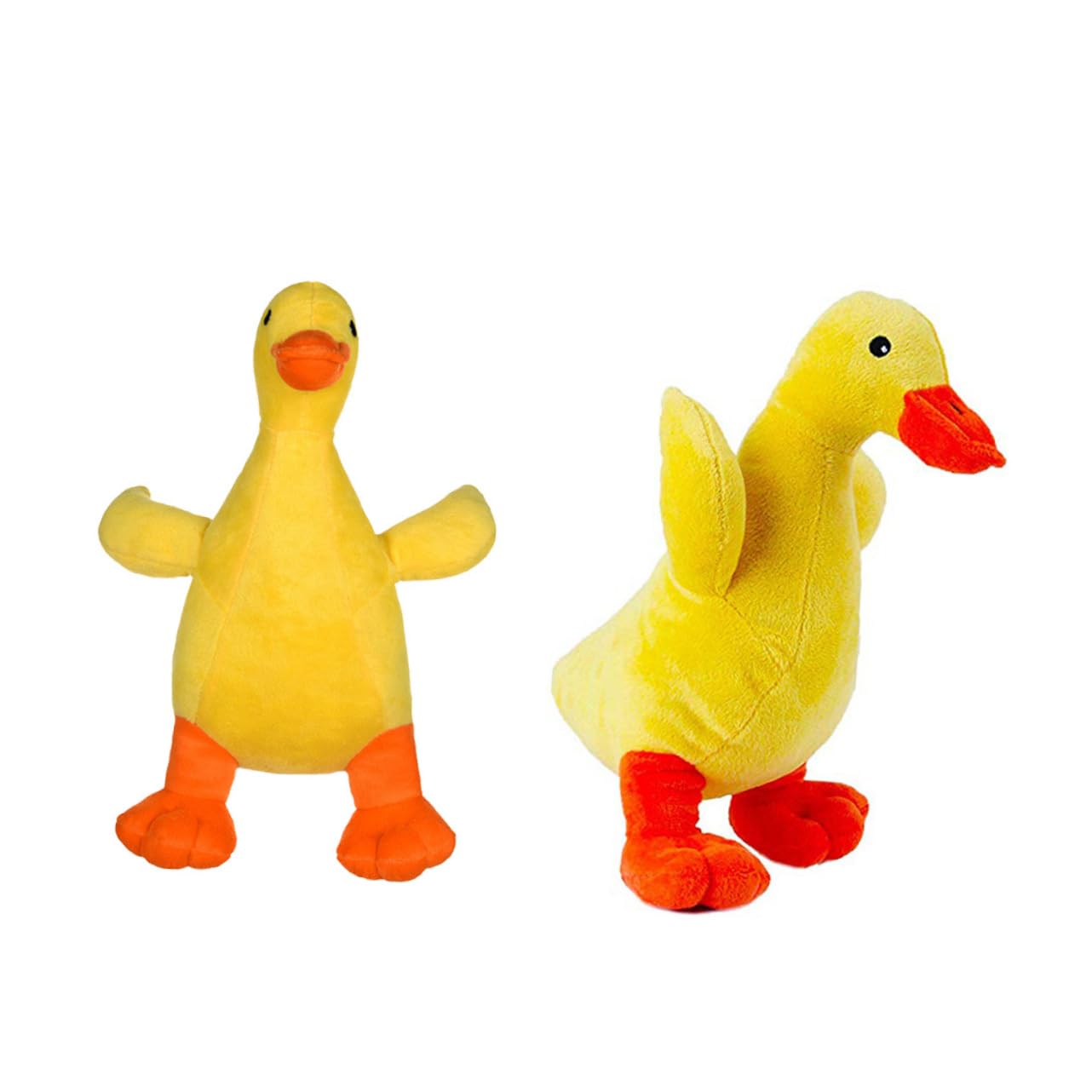BESPORTBLE 2 Piezas Juguetes para Perros pequeño Juguete Masticar Peluche Juguetes Peluche Juguetes para Cachorros Juguetes para Mascotas emulsión Almohada Pato Salvaje