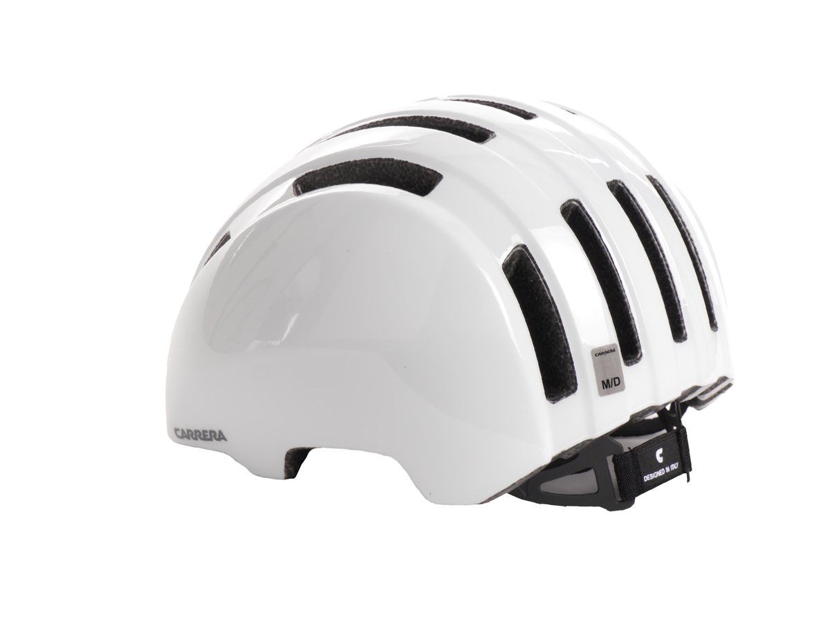 Carrera Fahrradhelm Precinct, Shiny White, 58, E005027FH5861 Sport & Freizeit