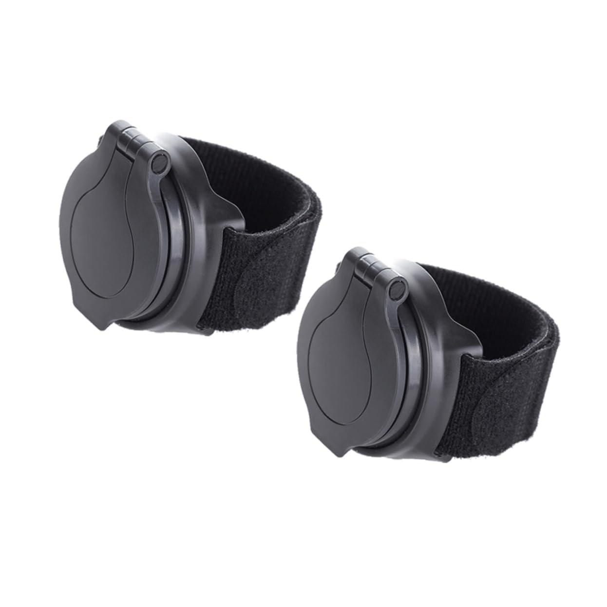 Abaodam 2Pcs Adjustable Bike Rear View Mirror Wrist Wear Safety Back Mirror Compact Design for Enhanced Visibility Durable Stylish Cycling Accessory Black