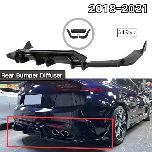 Difusor para parachoques de KIA Stinger ideal para renovar el estilo del coche 2