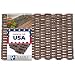 Durable Dura-Rug Recycled Fabric Tire-Link Outdoor Entrance Mat, 24" x 36"