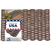 Durable Corporation-400S2030 Dura-Rug Recycled Fabric Tire-Link Outdoor Entrance Mat, 20" x 30"