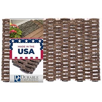 Dura-Rug Recycled Fabric Tire-Link Outdoor Mat