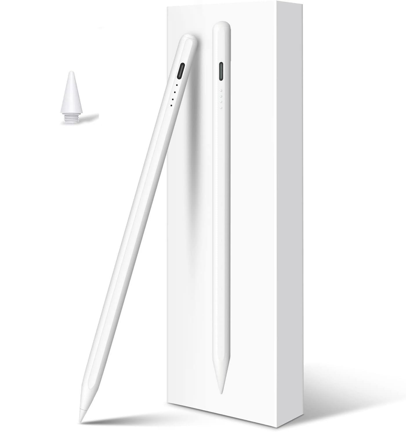 Stylus Touch Pen for iOS and Android Tablet and Phones, Universal Touch Pencil Compatible with iPad and iPhone Tablet Latest Generation and USB-C Charging, for Writing and Drawing (Pen Only)-image-3