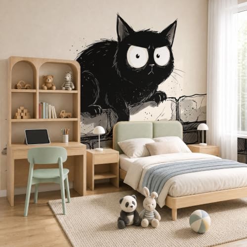 Papier peint relief 3D animaux peints à la main de qualité - 2