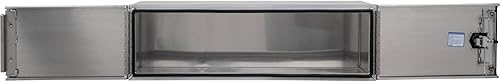 Miniatura 3 de Buyers Products 1705415 Pro Series - Caja de aluminio lisa para camión con puerta de granero, 18 x 18 x 60 pulgadas, caja de herramientas duradera