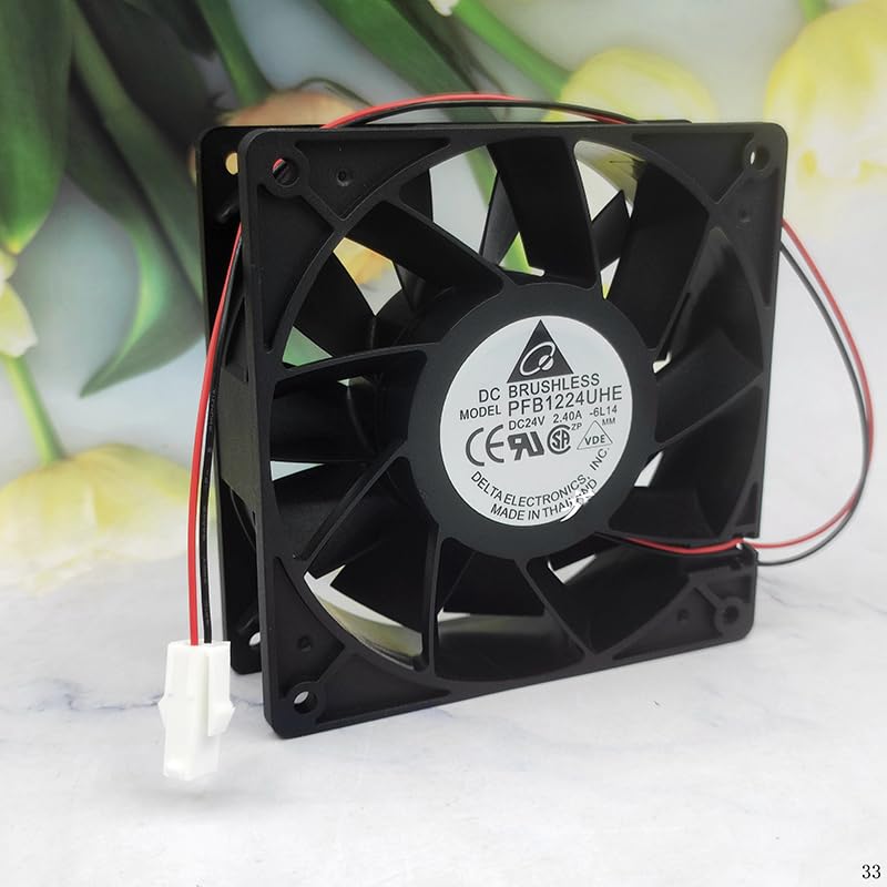 Delta for ABB PFB1224UHE 12038 24V 2.40A 12CM 45kw Inverter Violent Fan