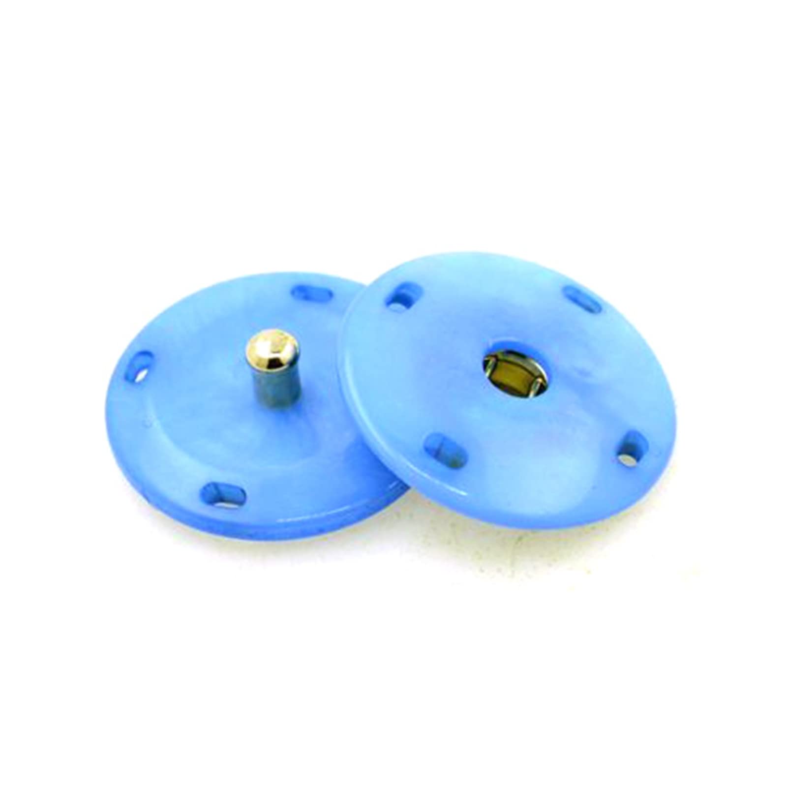 10 Pezzi Bottoni a Pressione Invisibili Rotondi Grandi Bottoni a Pressione per Giacca Giacca Chiusura Cappotto Accessori per Cucire Fai da Te, 25mm